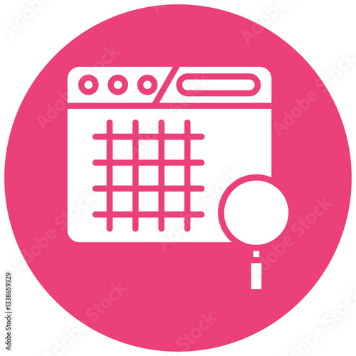 Grid Search Icon
