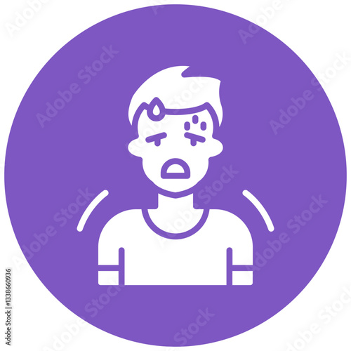Exhausted Icon