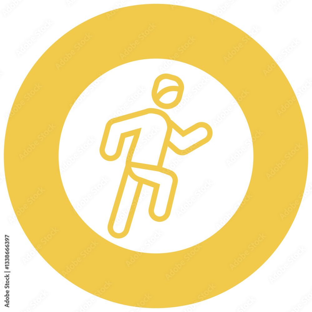 Fototapeta premium Marathon Carbo Icon