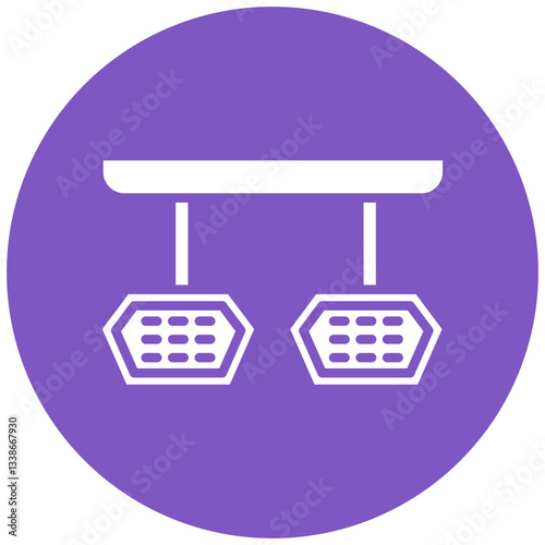 Brake Pedal Icon