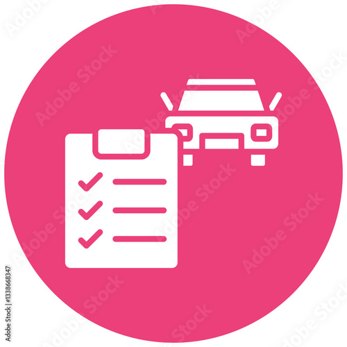 Driving Test Icon