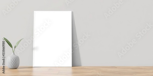 Blank Locandina Mockup for Design Inspiration