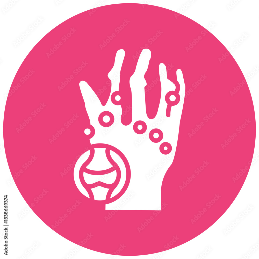 Obraz premium Rheumatism Icon