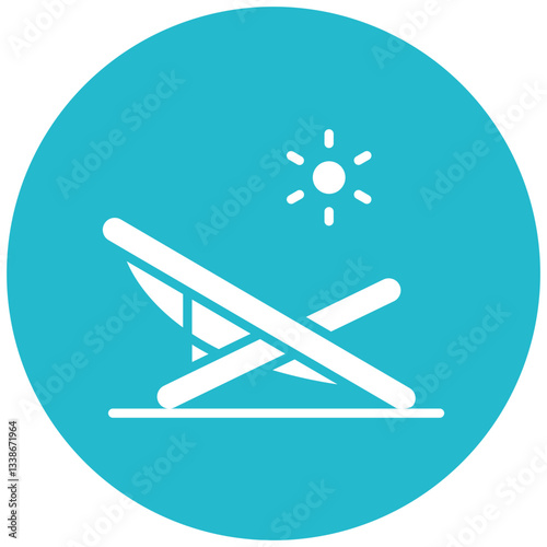 Deck Chair Icon