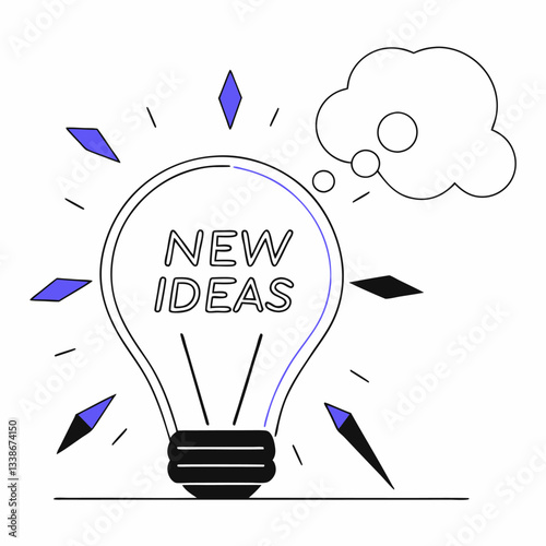 Vector work prepared for new ideas and new thoughts