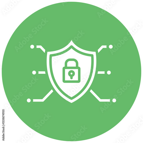 Cyber defense Icon