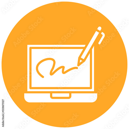 Digital Signature Icon