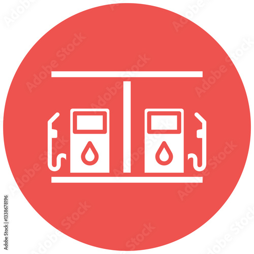 Petrol Station Icon