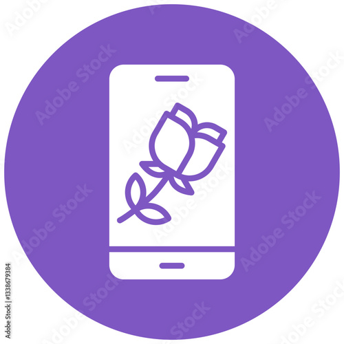 Virtual Flowers Icon
