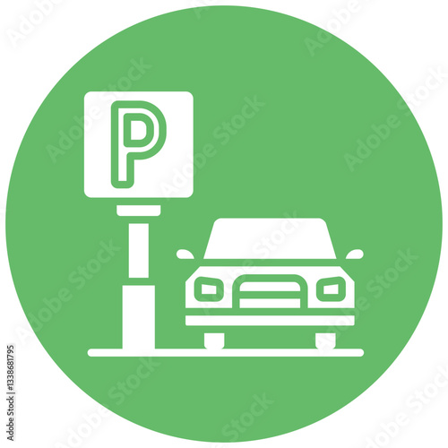 Street Parking Icon