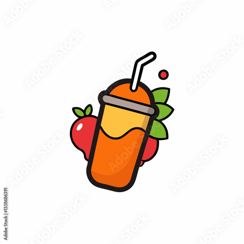 glass of carrot juice