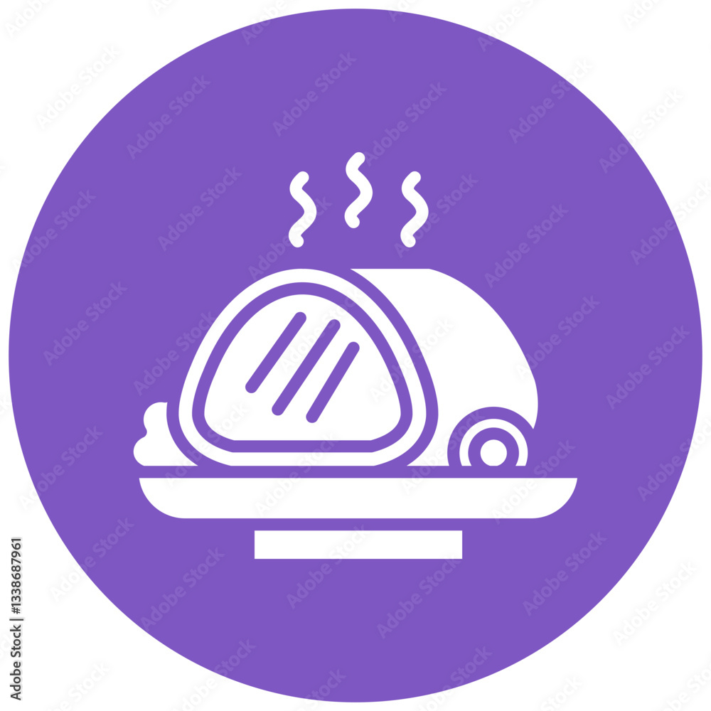 Fototapeta premium Roast Icon