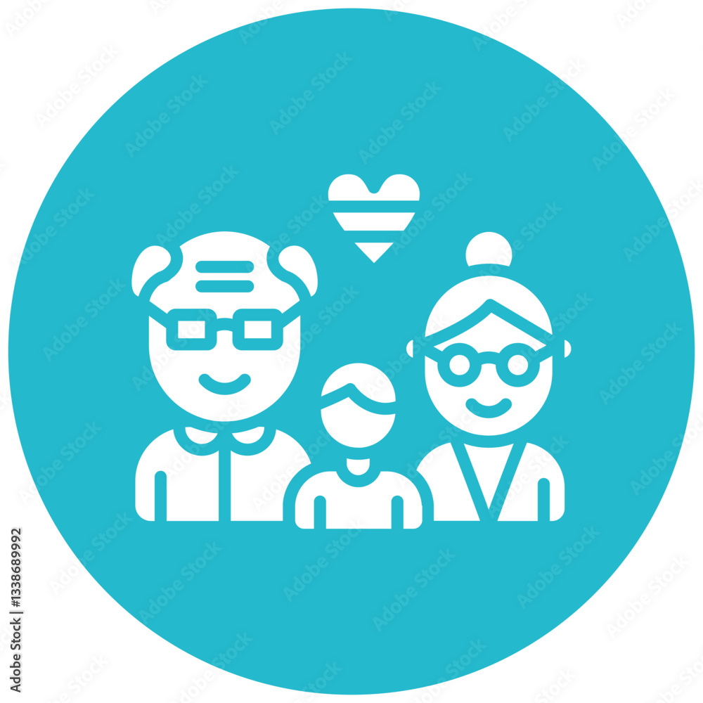 Grandparents Pride Icon