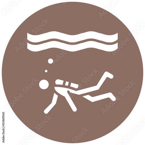 Scuba Diving Icon