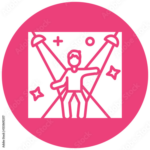 Nightclub Scene Icon