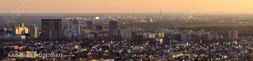 the eschborn cityscape germany panorama