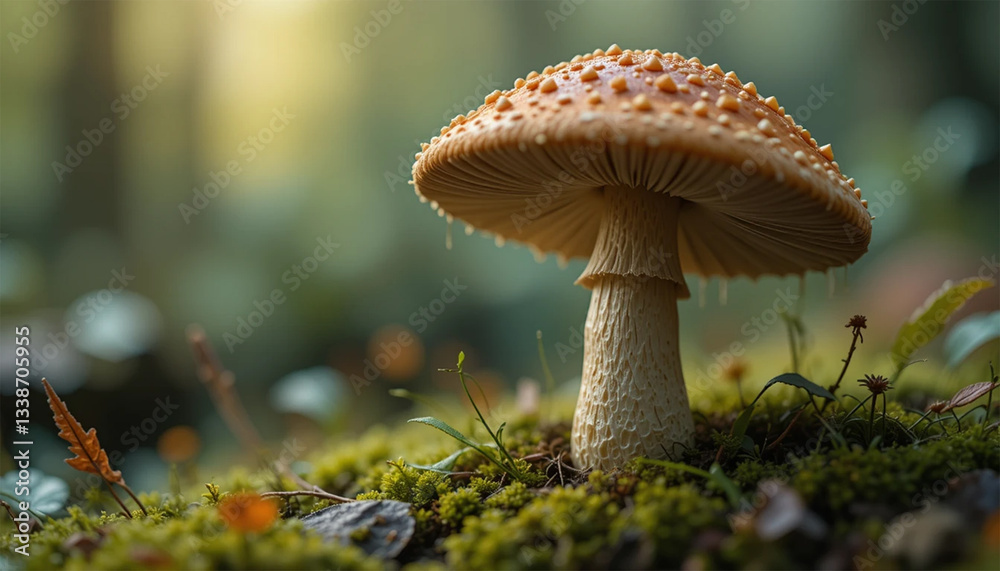 Fototapeta premium mushroom in the forest
