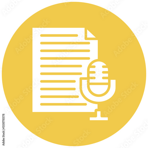 Podcast Script Icon