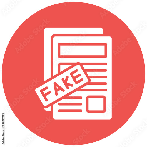Fake News Icon