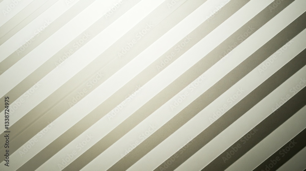 Obraz premium Abstract Beige and White Diagonal Stripes Background Texture