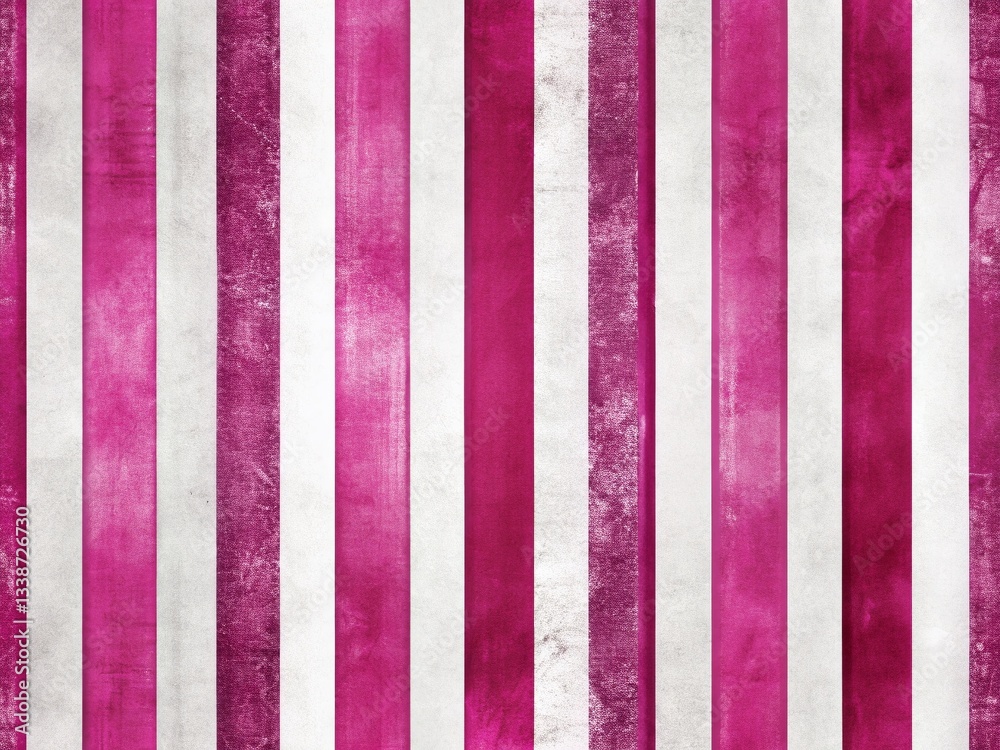 Fototapeta premium Vibrant Magenta & White Abstract Stripes Background: Artistic Gradient Texture