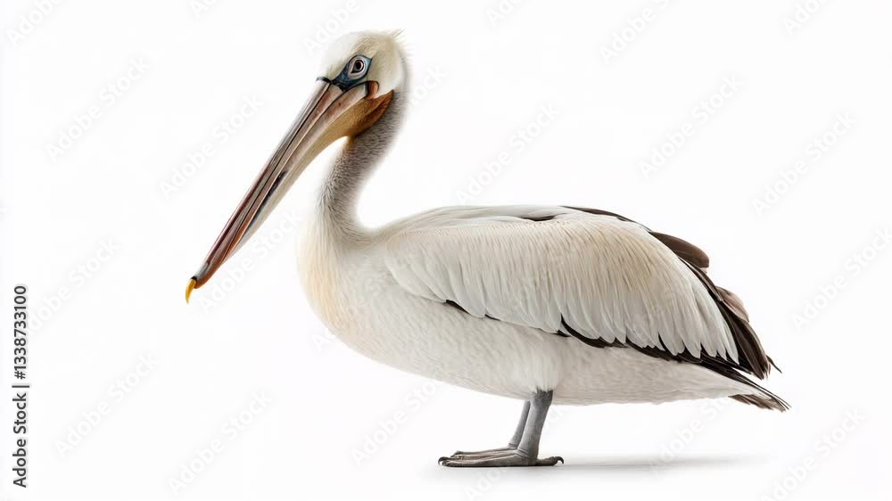 pelican on white background, pelican studio video pelican on white background, pelican studio video