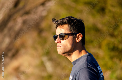 man in sunglasses