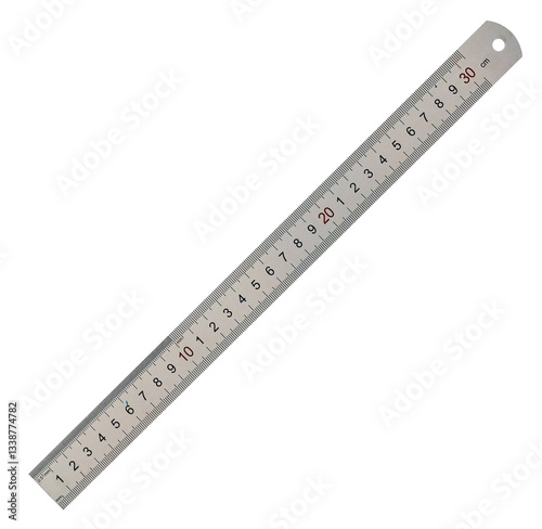 metal ruler