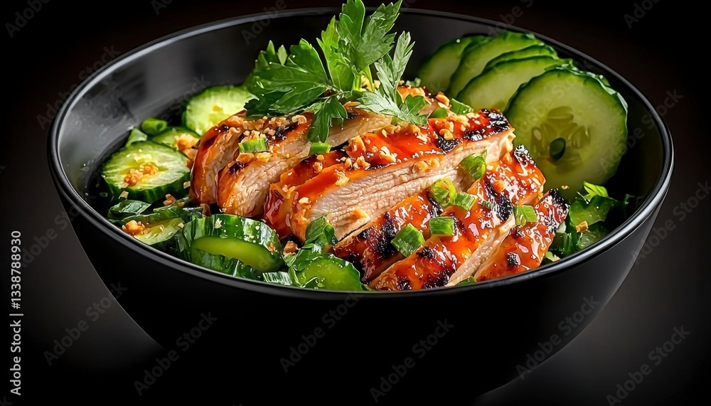 Embark on a culinary journey to Thailand with this exquisite grilled chicken salad, a symphony of flavors and textures that will tantalize your taste buds and leave you craving more Succulent Embark on a culinary journey to Thailand with this exquisite grilled chicken salad, a symphony of flavors and textures that will tantalize your taste buds and leave you craving more Succulent