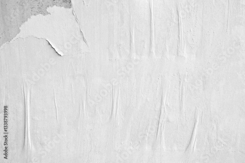 Old ripped torn blank black and white posters textures backgrounds grunge creased crumpled paper vintage collage placards empty space text