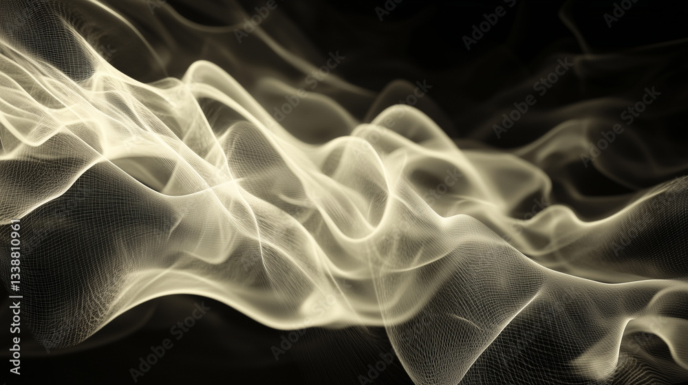 Fototapeta premium Minimalist and Fractal Abstract background