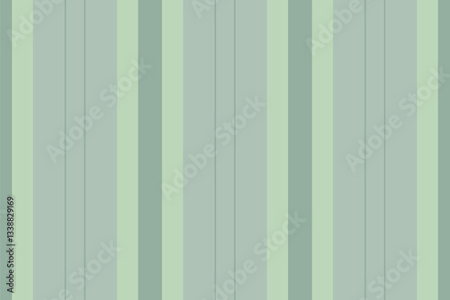 Christmas ornament fabric seamless background, 1970s vector textile pattern. Father vertical texture lines stripe in pastel and ash gray colors.