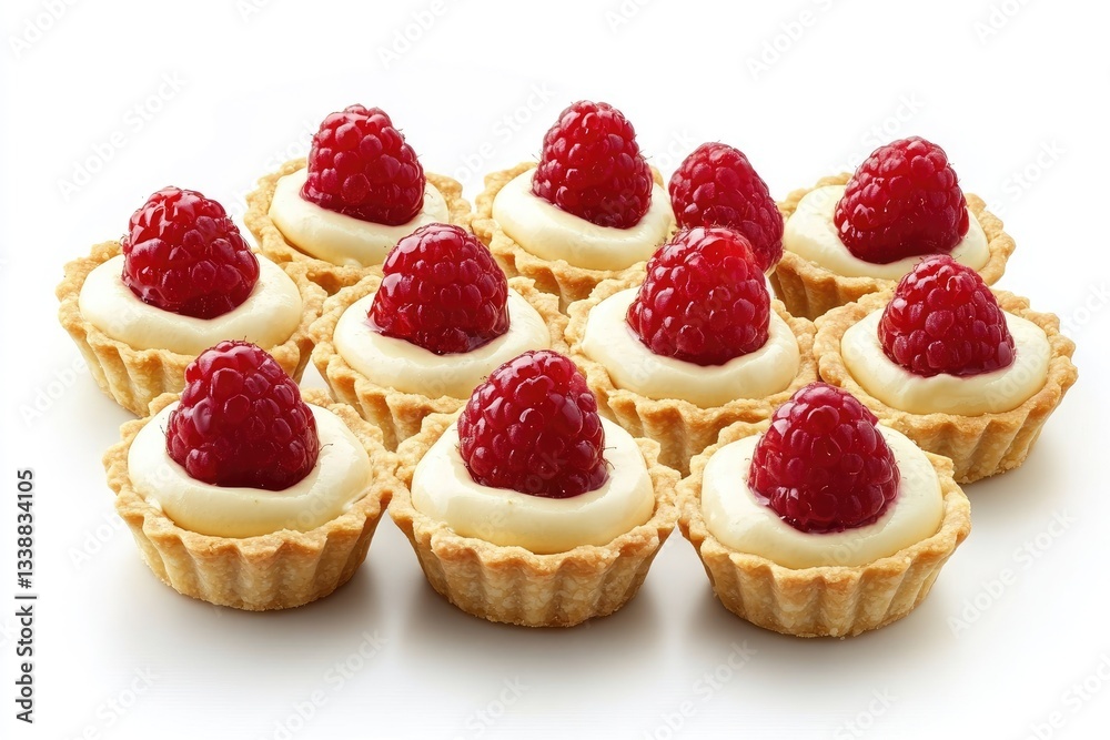 Mini Raspberry and Mascarpone Tarts. Mini Raspberry and Mascarpone Tarts.