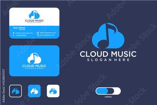 Digital Music Logo Business Card Design Templates