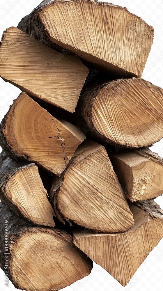 Fototapeta premium pile of firewood