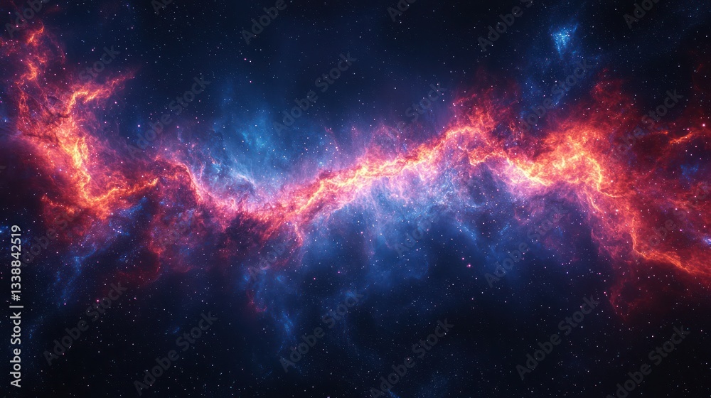 Fototapeta premium Cosmic Nebula