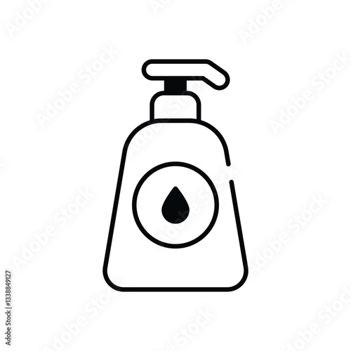 Cleanser vector icon stock illustration