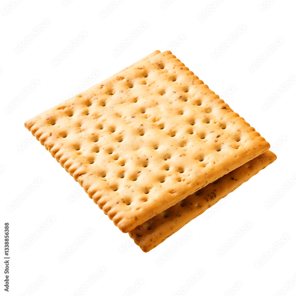 Baking Sheet with Graham Crackers white and transparent background Baking Sheet with Graham Crackers white and transparent background