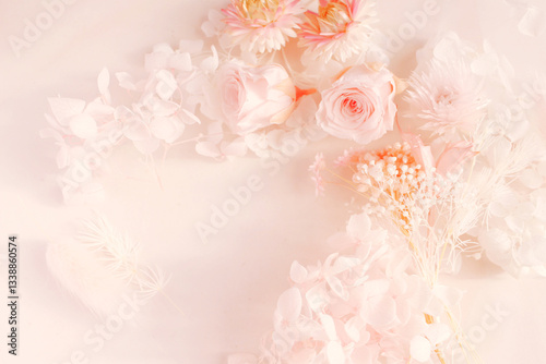 ピンクの花の背景