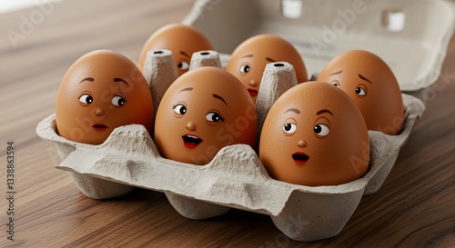 Eggs in a Carton Gossiping