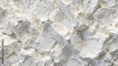 Panoramic Limestone Texture: Abstract White Background for Widescreen Design