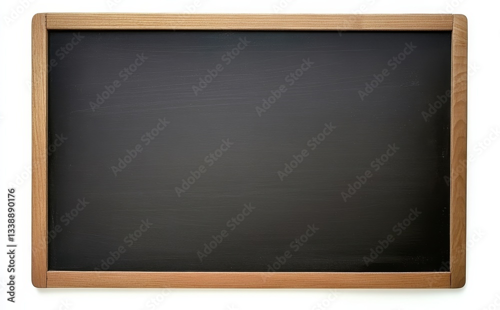 Empty Black Chalkboard with Wooden Frame Simple Composition, Blank Surface, Education Concept, Chalkboard Texture, Background Image Chalkboard, Education Empty Black Chalkboard with Wooden Frame Simple Composition, Blank Surface, Education Concept, Chalkboard Texture, Background Image Chalkboard, Education