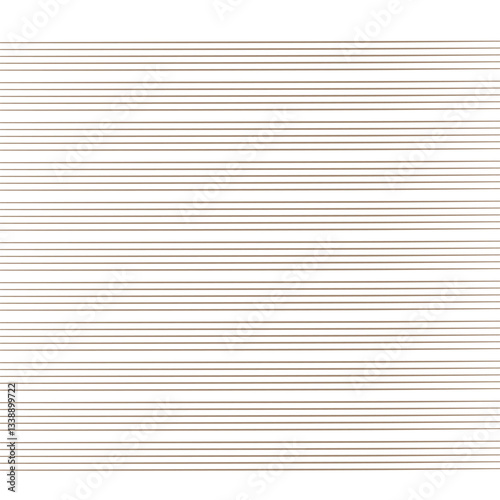 Graph paper. Printable grid paper with stave on a white background. A blank music sheet paper with staff. Geometric pattern for composition, education, school. Realistic lined paper blank size A4.