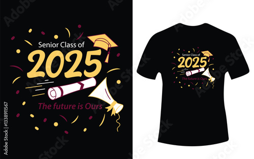 Prom Night & Class Day T-Shirt Design – Elegant & Memorable Graduation Celebration Graphic