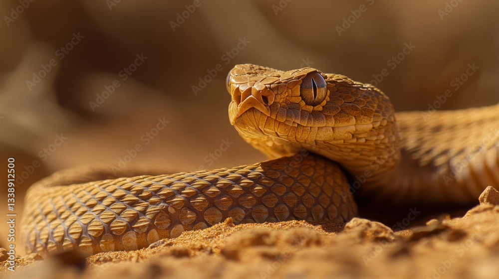 Fototapeta premium Desert Snake Portrait