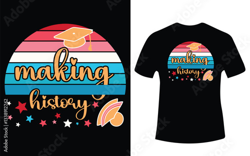 Prom Night & Class Day T-Shirt Design – Elegant & Memorable Graduation Celebration Graphic