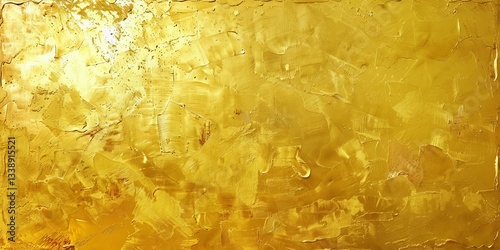Textured and grainy texture, golden yellow color, with a sheen that catches the light