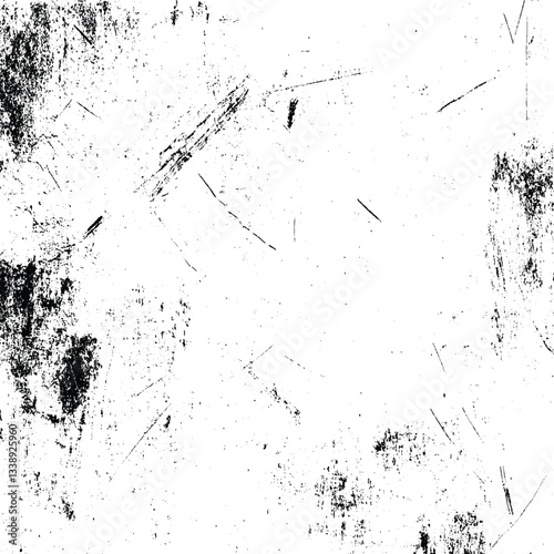 Dust distress old scratched grainy grungy effect, abstract grainy Overlay textures stamp with grunge effect, white and black particles dust noise paper texture, Old paper textures with scratches.
