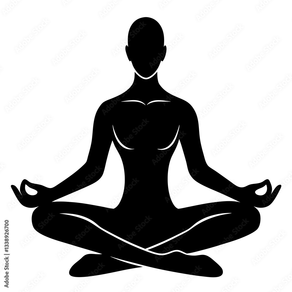 Premium Yoga Logo Icon Design for Wellness and Fitness Brands. Premium Yoga Logo Icon Design for Wellness and Fitness Brands.