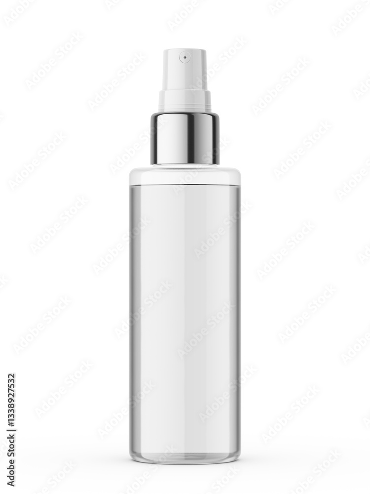 Atomizer spray bottle mockup Atomizer spray bottle mockup